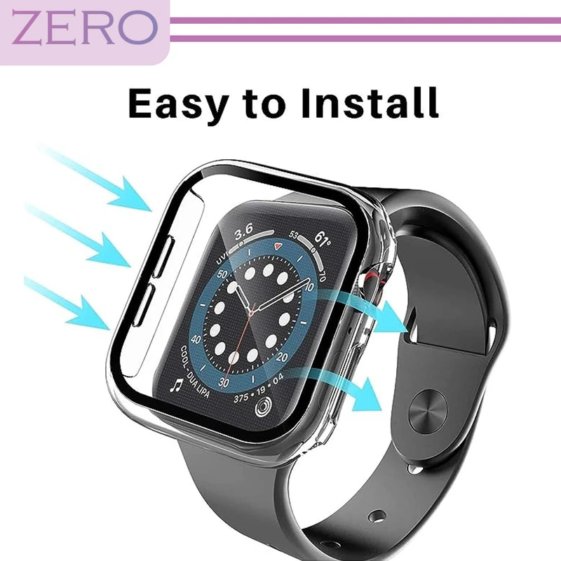 کاور زیرو مدل ZR-360 مناسب برای اپل واچ Series 1 Aluminum 38 / Series 2 38mm / Series 3 38mm به همراه محافظ صفحه نمایش
