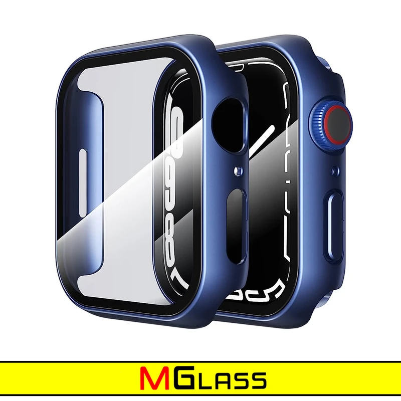 کاور ام‌گلس مدل MG-360 مناسب برای اپل واچ Series 8 Aluminum 45mm / Series 7 Aluminum 45mm به همراه محافظ صفحه نمایش