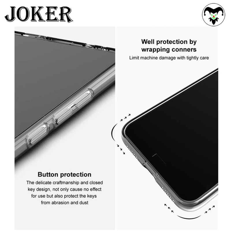 کاور جوکر مدل Clear مناسب برای گوشی موبایل شیائومی Poco X5 5G / Redmi Note 12 5G