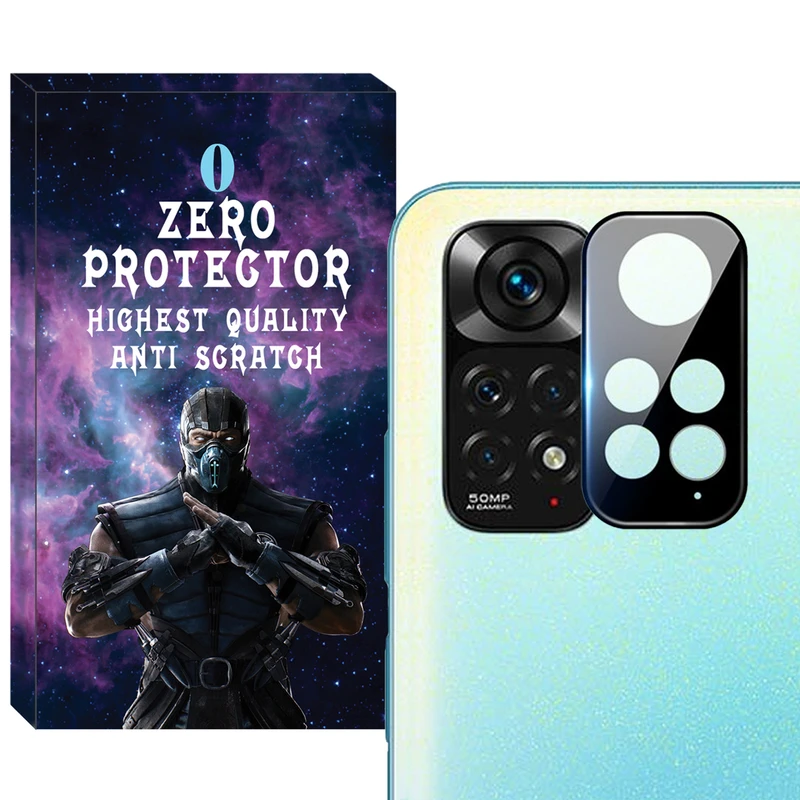 محافظ لنز دوربین زیرو مدل 3D-ZR مناسب برای گوشی موبایل شیائومی Redmi Note 11 4G