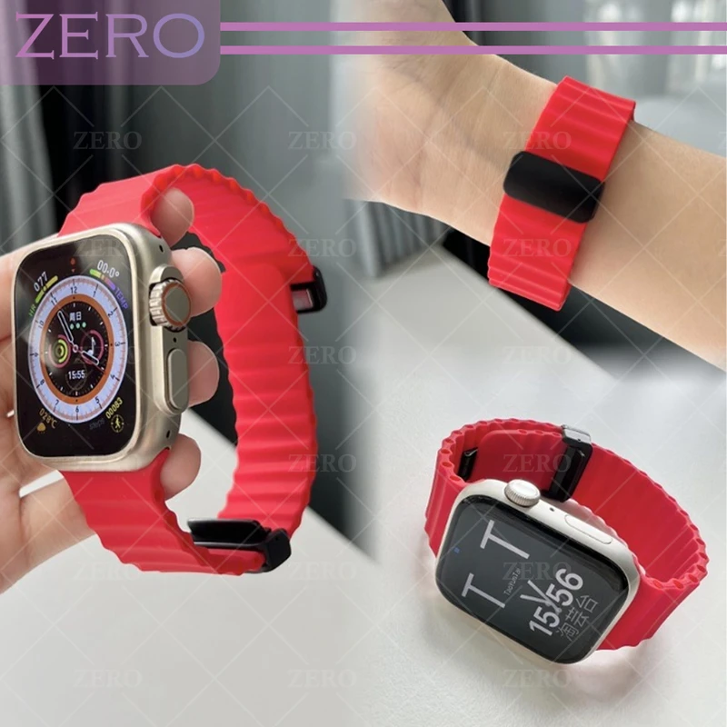 بند زیرو مدل Ocean-ORG-ZR مناسب برای ساعت هوشمند ویرفیت HW8 Ultra max