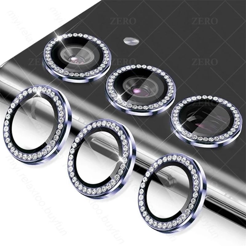 محافظ لنز دوربین رینگی زیرو مدل Ring-Diamond-ZR مناسب برای گوشی موبایل سامسونگ Galaxy A55
