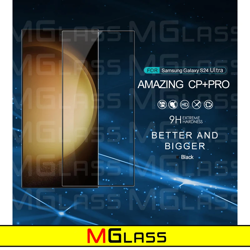 کاور ام‌گلس مدل Magsafe-MGL مناسب برای گوشی موبایل سامسونگ Galaxy S24 Ultra 5G به همراه محافظ صفحه نمایش گوشی