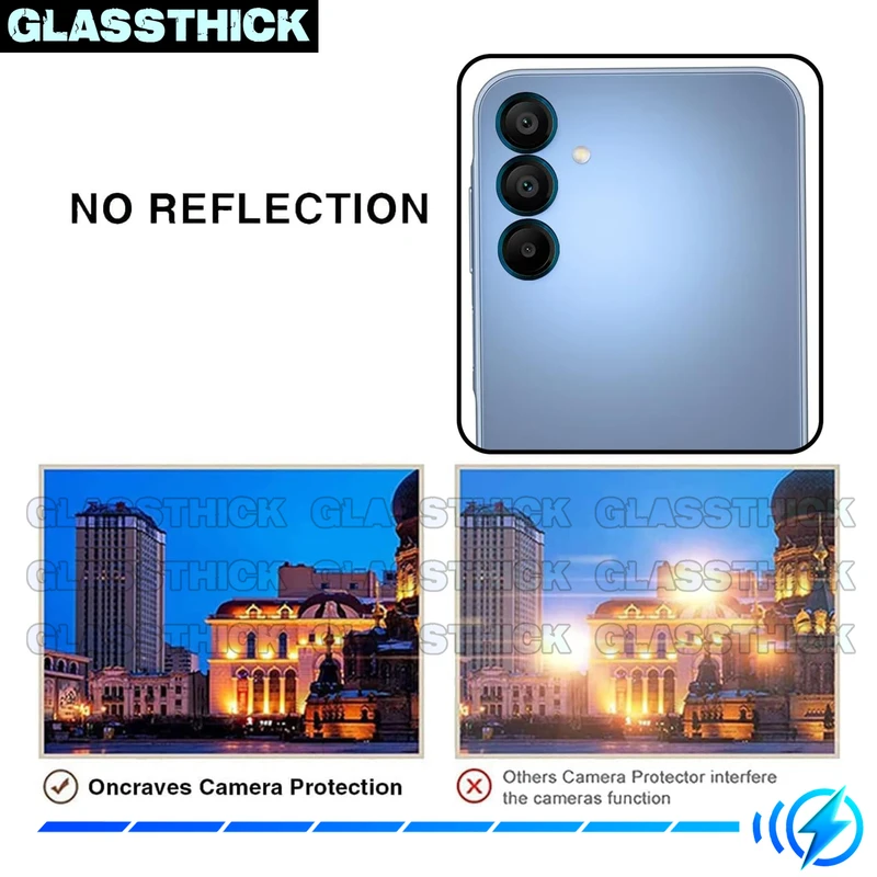 محافظ لنز دوربین گلستیک مدل Ring-Metal-GL مناسب برای گوشی موبایل سامسونگ Galaxy A25