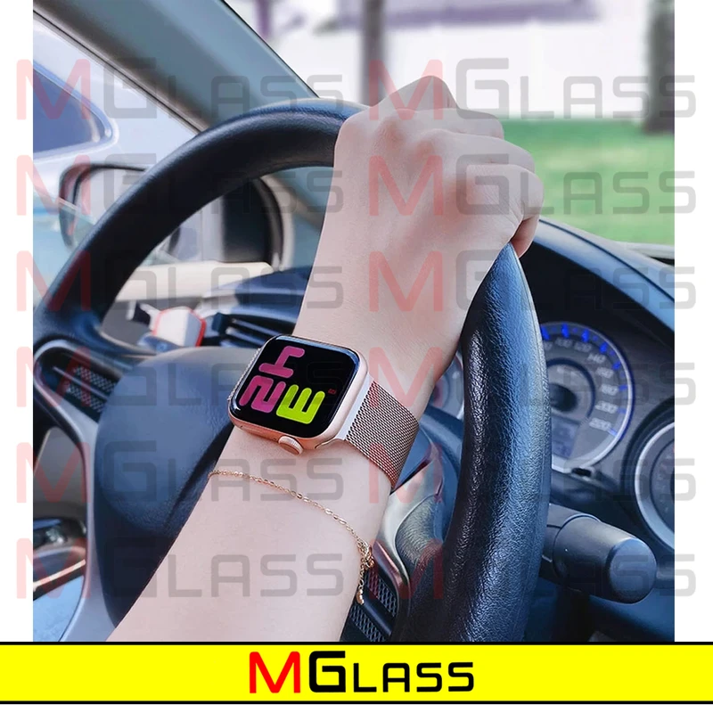 بند ام‌گلس مدل Milanese-MG مناسب برای ساعت هوشمند ویرفیت HK9 PRO Plus