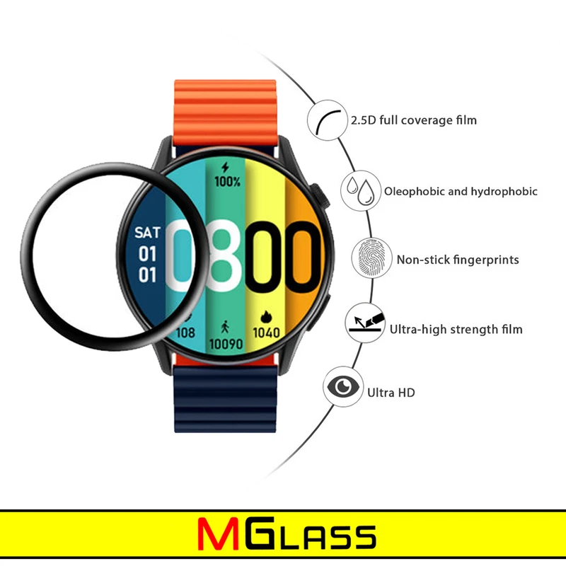 محافظ صفحه نمایش نانو ام‌گلس مدل NMG مناسب برای ساعت هوشمند هوآوی Watch GT3 42mm بسته سه عددی