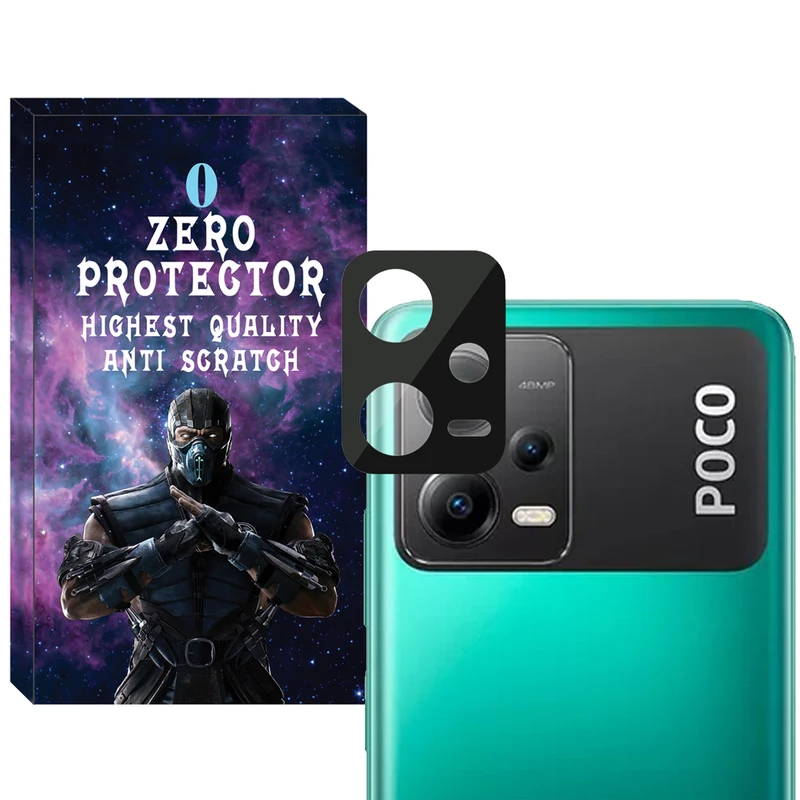 محافظ لنز دوربین زیرو مدل 3D-ZR مناسب برای گوشی موبایل شیائومی Poco X5 5G