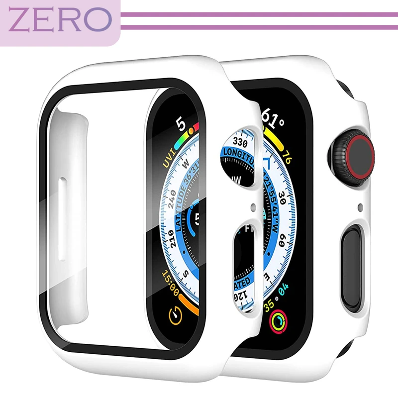 کاور زیرو مدل ZR-360 مناسب برای اپل واچ Series SE 2022 Aluminum Case 44mm / SE 2021 Aluminum Case 44mm / Series 5 44mm / Series 6 44mm / SE 44mm به همراه محافظ صفحه نمایش