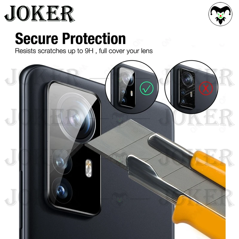 محافظ لنز دوربین جوکر مدل 3D-JK مناسب برای گوشی موبایل شیائومی 12s