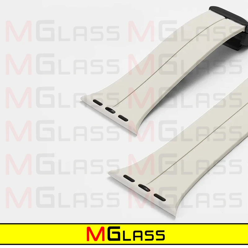بند ام‌گلس مدل Magnetic-MG مناسب برای اپل واچ 42/44/45/49 میلی متری