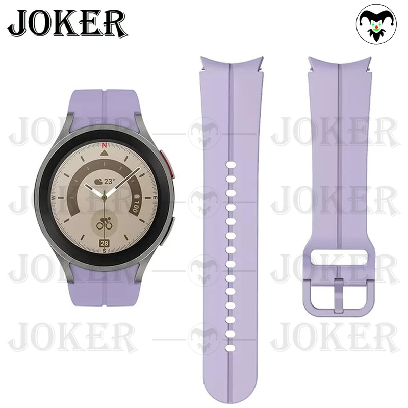 بند جوکر مدل Silic-ORG-JK مناسب برای ساعت هوشمند سامسونگ Galaxy Watch 4 Classic 42mm / Watch 4 Classic 46mm