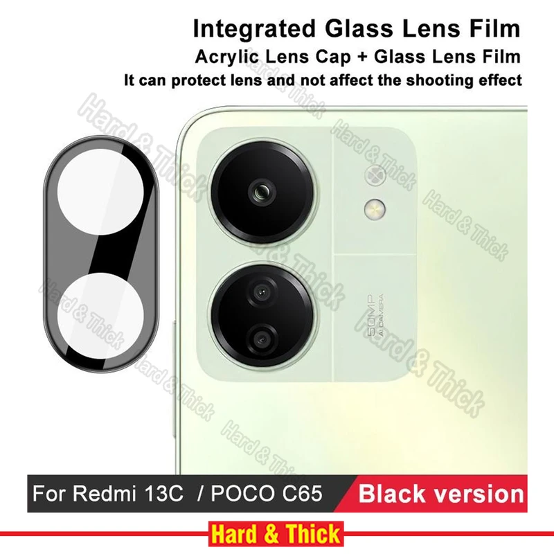 محافظ لنز دوربین هارد اند تیک مدل 3D-HT مناسب برای گوشی موبایل شیائومی Redmi 13C