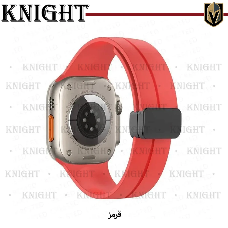 بند نایت مدل Magnetic-KT مناسب برای اپل واچ سری 1/2/3/4/5/6/7/8/SE/Ultra سایز 42/44/45/49 میلی متری