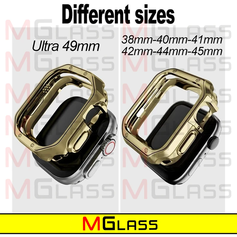 کاور ام‌گلس مدل MG LUX مناسب برای اپل واچ Ultra / Ultra 2 49mm