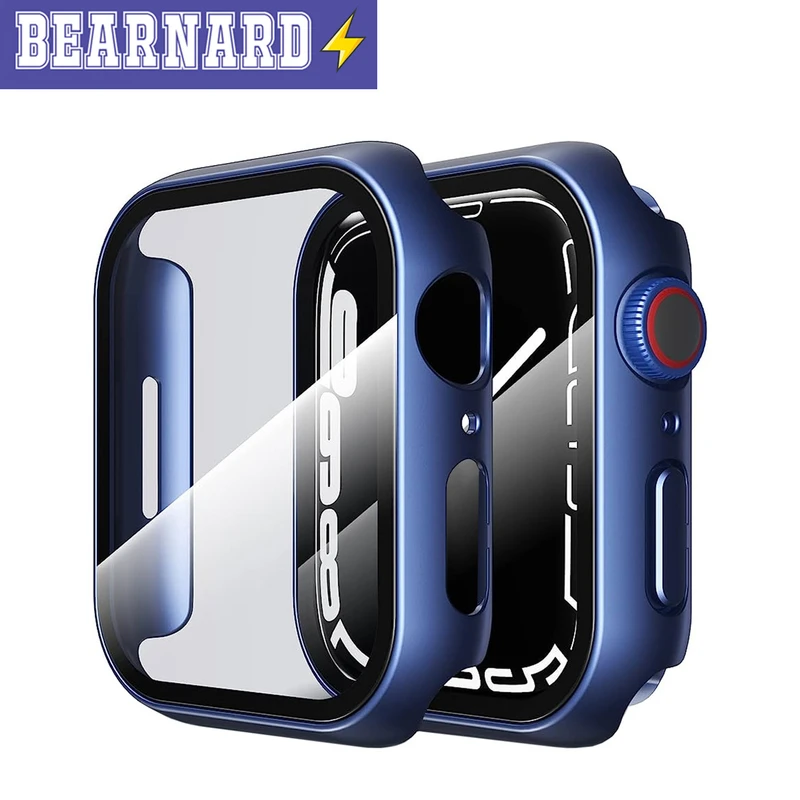 کاور برنارد مدل BR-360 مناسب برای اپل واچ Series 8 Aluminum 41mm / Series 7 Aluminum 41mm به همراه محافظ صفحه نمایش