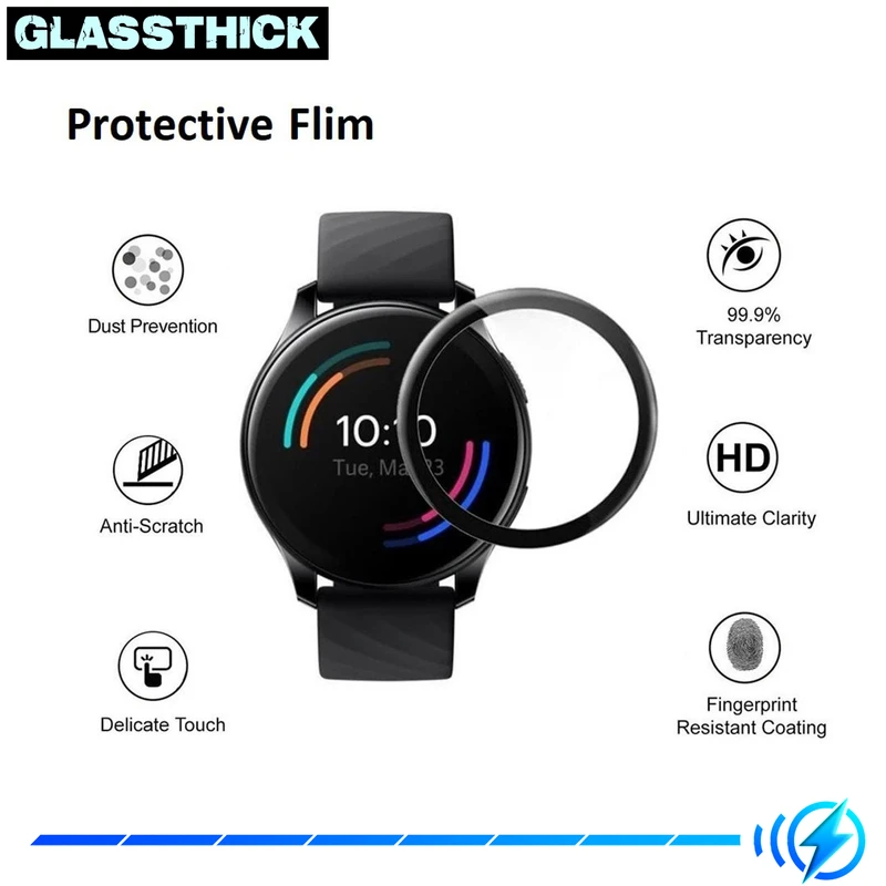 محافظ صفحه نمایش نانو گلستیک مدل NGL مناسب برای ساعت هوشمند هوآوی GT3 42mm بسته سه عددی