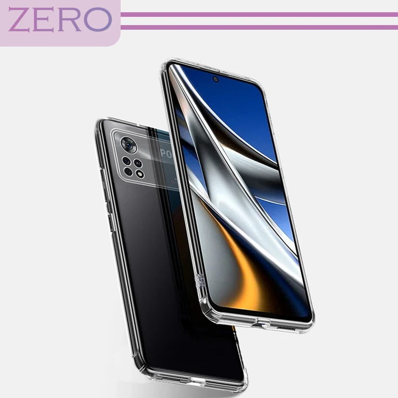 کاور زیرو مدل Clear مناسب برای گوشی موبایل شیائومی Poco X4 pro 5G