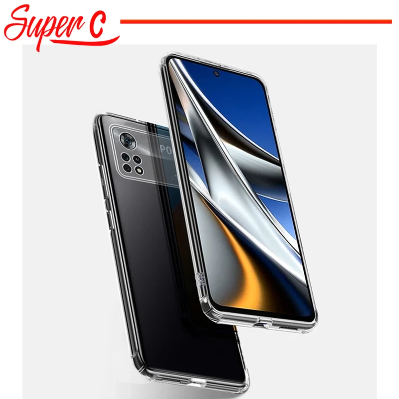کاور سوپرسی مدل Clear مناسب برای گوشی موبایل شیائومی Poco X4 pro 5G