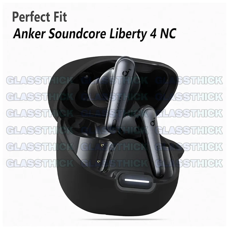 کاور گلستیک مدل Silicone-GL مناسب برای کیس هدفون بی سیم انکر Liberty 4 NC