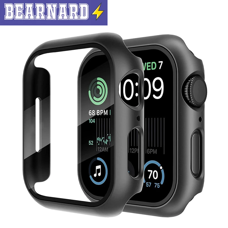 کاور برنارد مدل BR-360 مناسب برای اپل واچ Series 8 Aluminum 41mm / Series 7 Aluminum 41mm به همراه محافظ صفحه نمایش