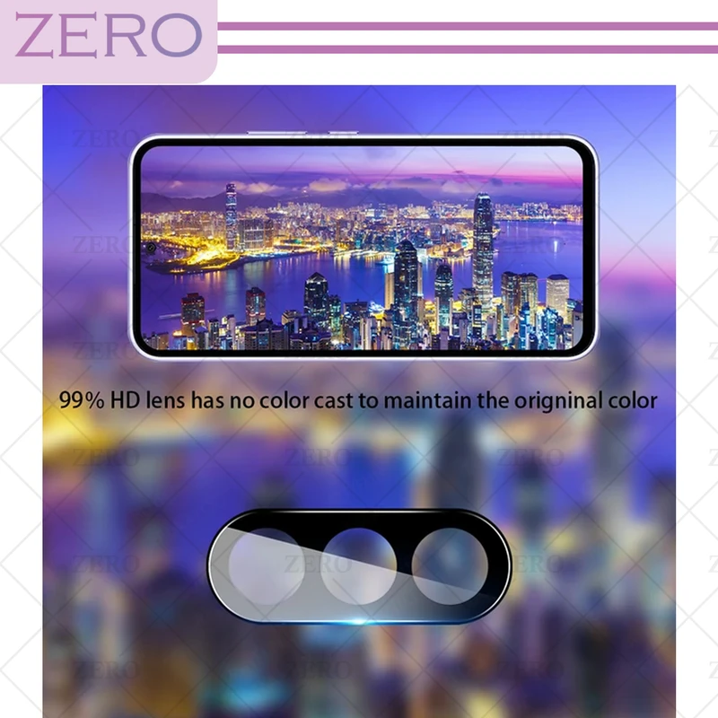 محافظ لنز دوربین زیرو مدل 3D-ZR مناسب برای گوشی موبایل سامسونگ Galaxy A05s