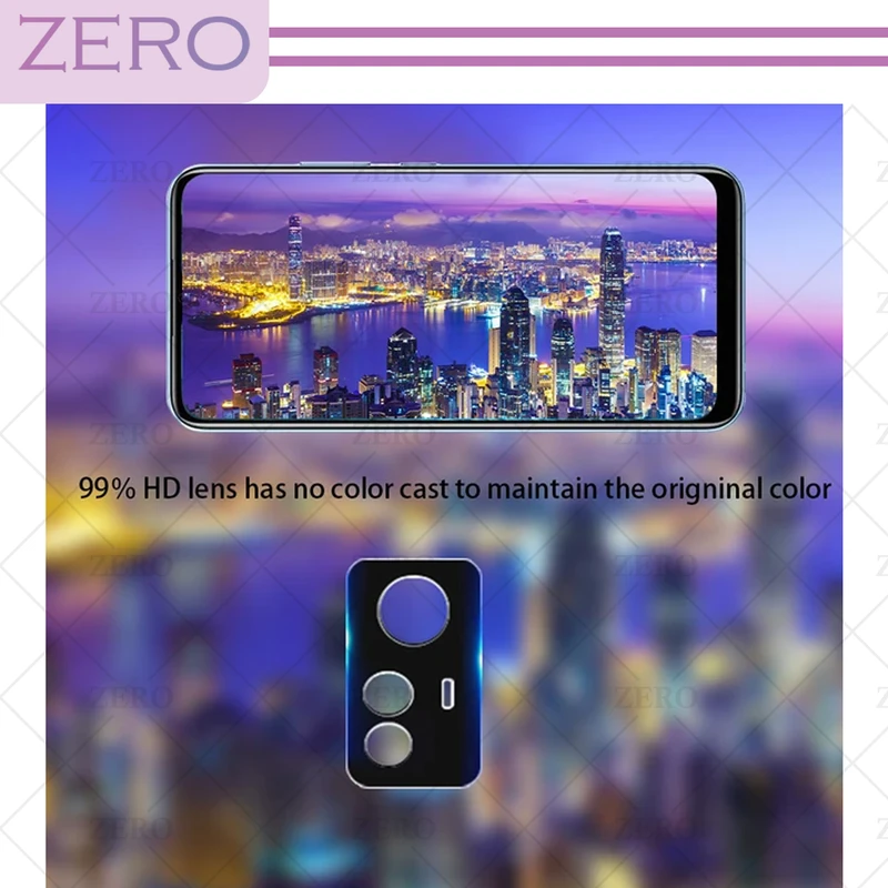 محافظ لنز دوربین زیرو مدل 3D-ZR مناسب برای گوشی موبایل شیائومی Redmi Note 12S