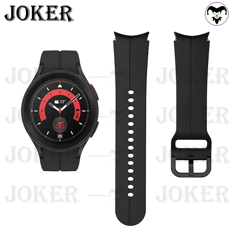 بند جوکر مدل Silic-ORG-JK مناسب برای ساعت هوشمند سامسونگ Galaxy Watch 6 40mm / 6 44mm / Classic 43mm / Classic 47mm