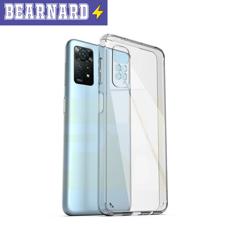 کاور برنارد مدل Clear مناسب برای گوشی موبایل شیائومی Redmi Note 11 4G Global / Note 11s 4G