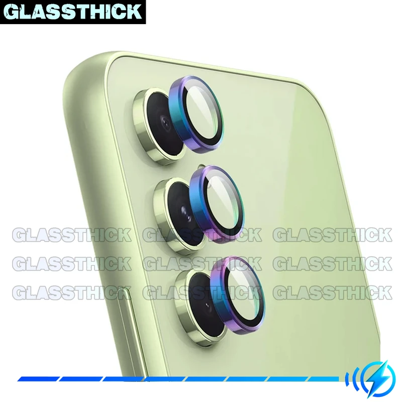 محافظ لنز دوربین گلستیک مدل Ring-Metal-GL مناسب برای گوشی موبایل سامسونگ Galaxy A55