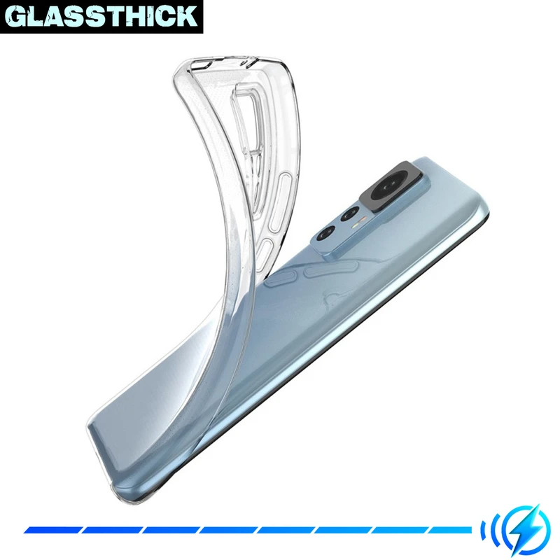 کاور گلستیک مدل Clear مناسب برای گوشی موبایل شیائومی Mi 12T / 12T Pro / K50 Ultra
