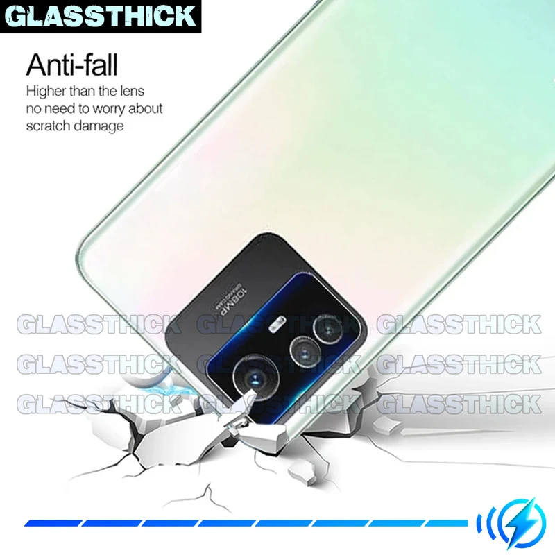 محافظ لنز دوربین گلستیک مدل 3D-GL مناسب برای گوشی موبایل شیائومی Redmi Note 12S