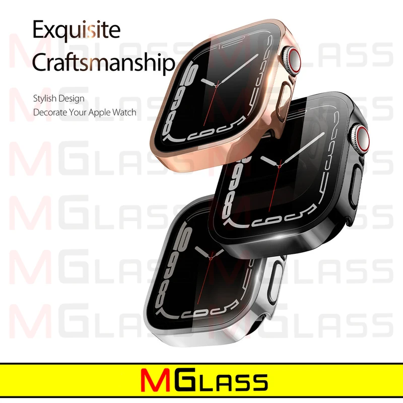 کاور ام‌گلس مدل GUARD-MG مناسب برای اپل واچ سری 7/8/9 سایز 41 میلی متری