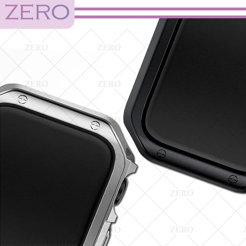 بند زیرو مدل 3Bid-Cover-ZR مناسب برای اپل واچ Series 8 Aluminum 41mm / Series 7 Aluminum 41mm به همراه کاور