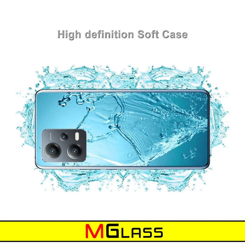 کاور ام‌گلس مدل Clear مناسب برای گوشی موبایل شیائومی Poco X5 5G / Redmi Note 12 5G