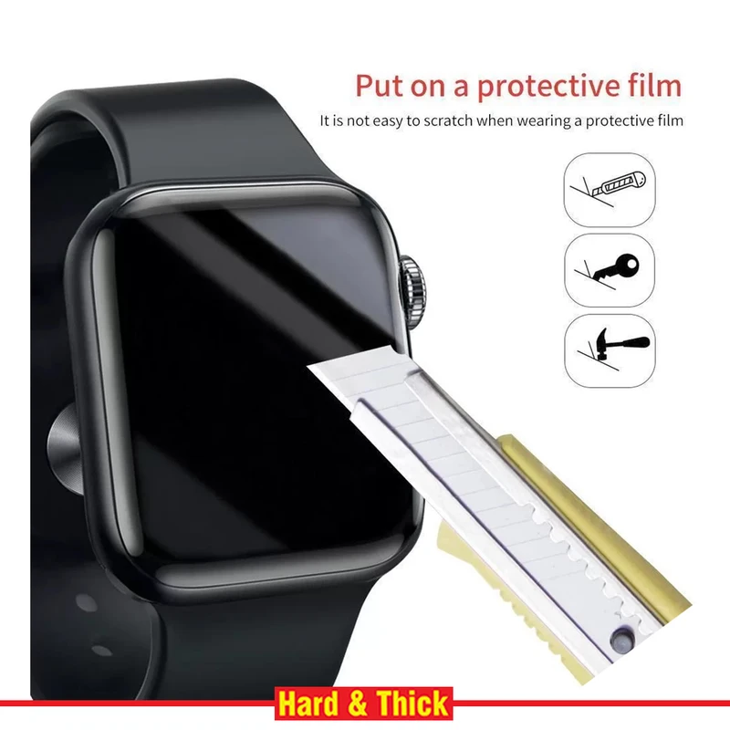 محافظ صفحه نمایش نانو هارد اند تیک مدل NHT مناسب برای ساعت هوشمند اپل واچ 38mm
