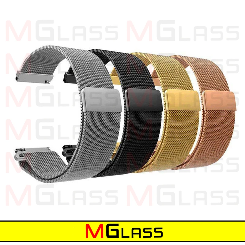 بند ام‌گلس مدل Milanese-MG-TW مناسب برای ساعت هوشمند ایمیکی SF1E