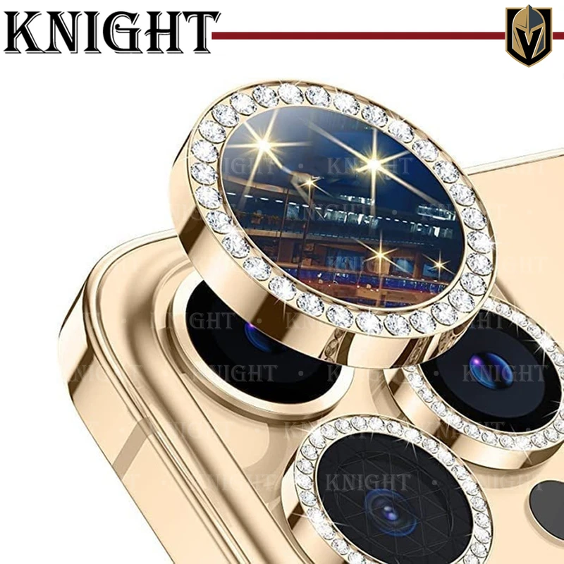 محافظ لنز دوربین نایت مدل Ring Diamond مناسب برای گوشی موبایل اپل Iphone 13 Pro / 13 Pro max