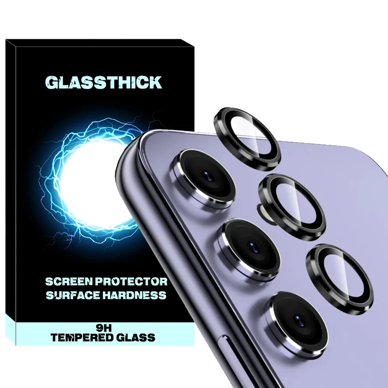 محافظ لنز دوربین گلستیک مدل Ring Metal مناسب برای گوشی موبایل سامسونگ Galaxy A54 5G