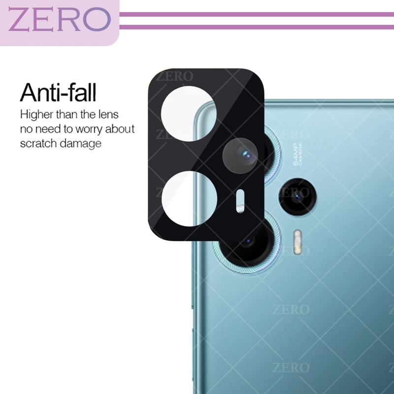 محافظ لنز دوربین زیرو مدل 3D-ZR مناسب برای گوشی موبایل شیائومی Poco F5 5G