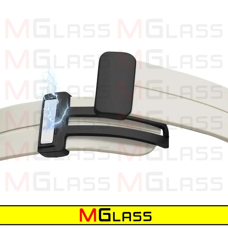 بند ام‌گلس مدل Magnetic-MG مناسب برای اپل واچ Series 8 45mm / Series 7 45mm / Series 9 45mm