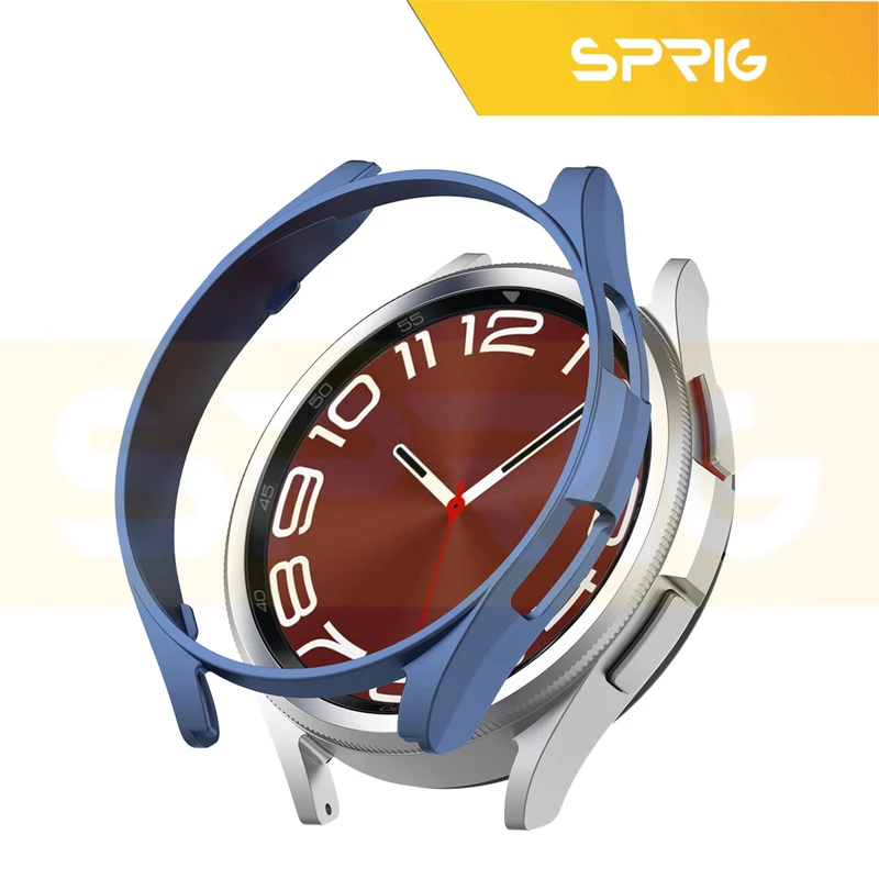 کاور اسپریگ مدل SPG مناسب برای ساعت هوشمند سامسونگ Galaxy Watch 6 Classic 47mm به همراه محافظ صفحه نمایش