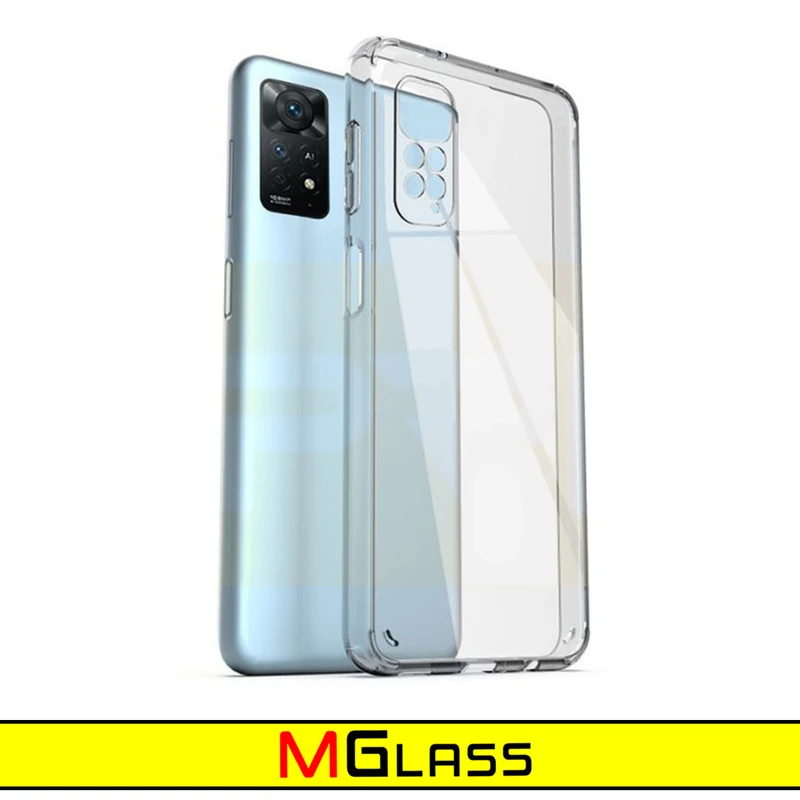 کاور ام‌گلس مدل Clear مناسب برای گوشی موبایل شیائومی Redmi Note 11 4G Global / Note 11s 4G