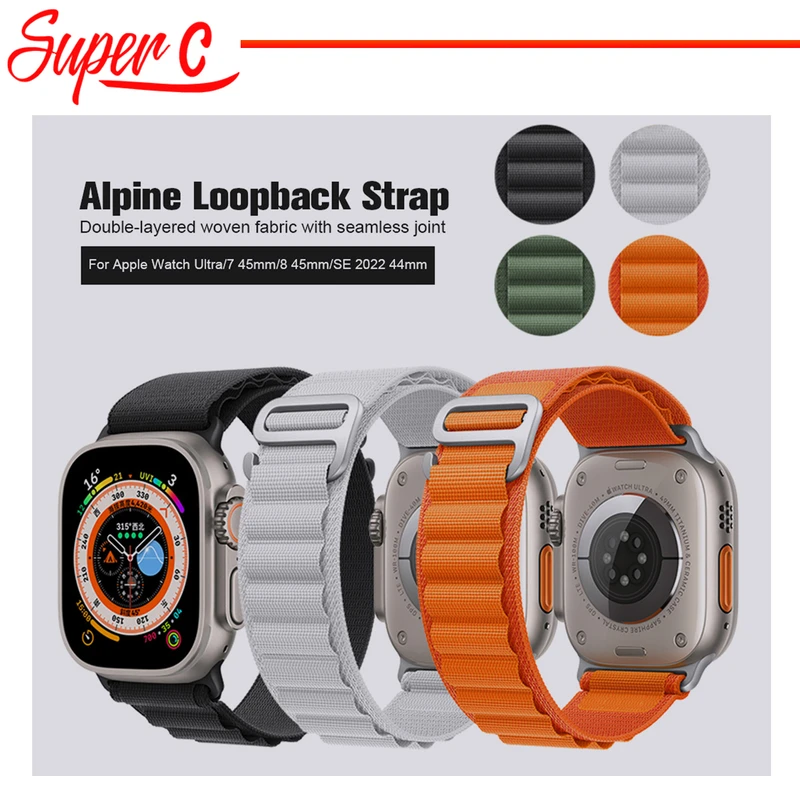 بند سوپرسی مدل Loop Alpine مناسب برای ساعت هوشمند ویرفیت N8 Ultra