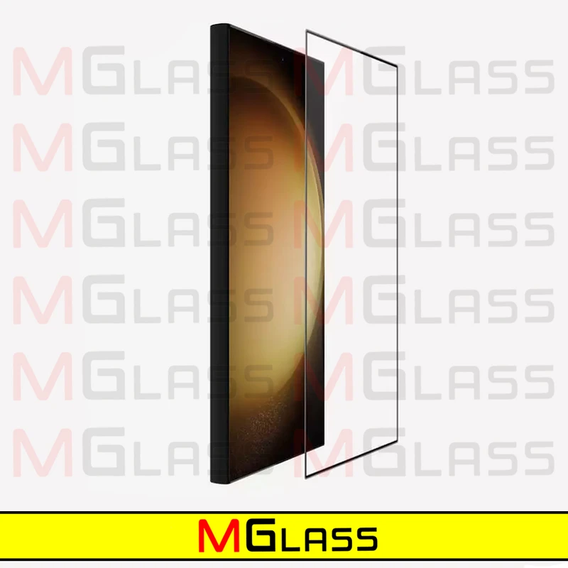 کاور ام‌گلس مدل Clear-MGL مناسب برای گوشی موبایل سامسونگ Galaxy S24 Ultra 5G به همراه محافظ صفحه نمایش گوشی