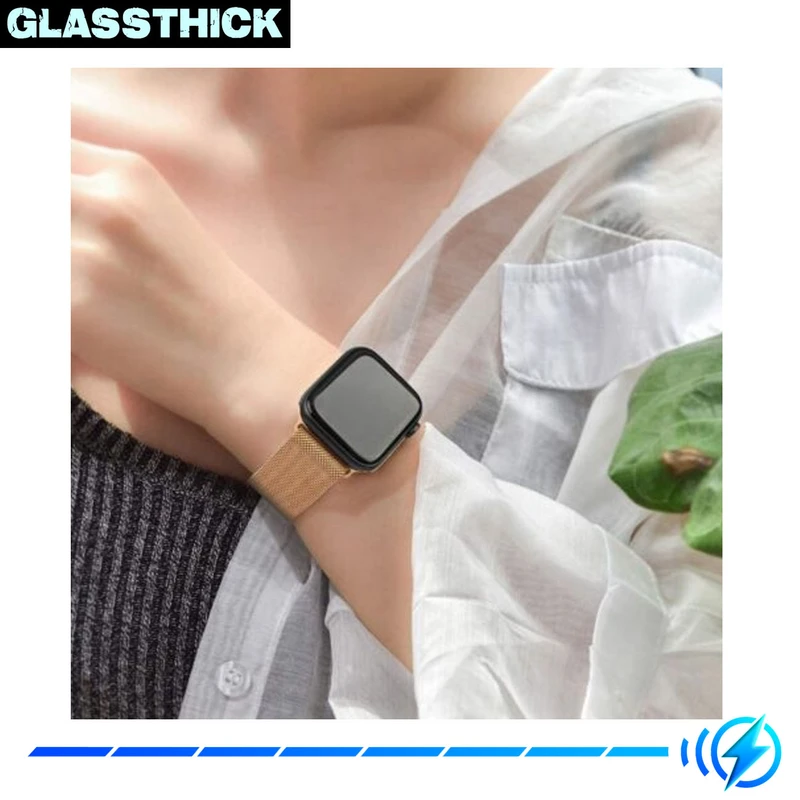 بند گلستیک مدل Milanese مناسب برای اپل واچ 42/44/45/49 میلی متری