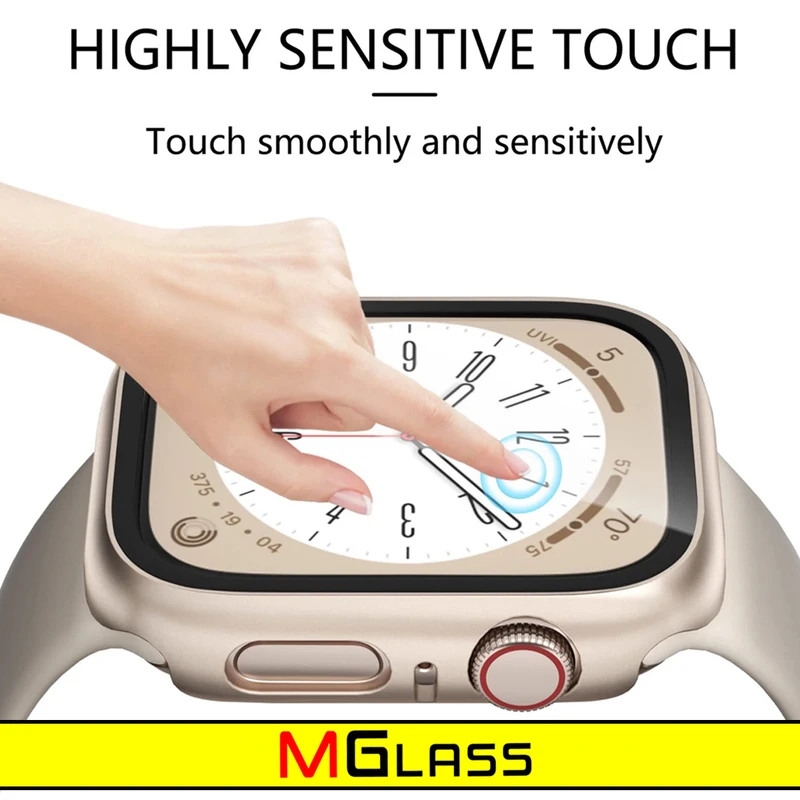کاور ام‌گلس مدل MG-360 مناسب برای اپل واچ Series SE 2022 Aluminum Case 40mm / SE 2021 Aluminum Case 40mm / Series 5 40mm / Series 6 40mm / Series 4 40mm به همراه محافظ صفحه نمایش