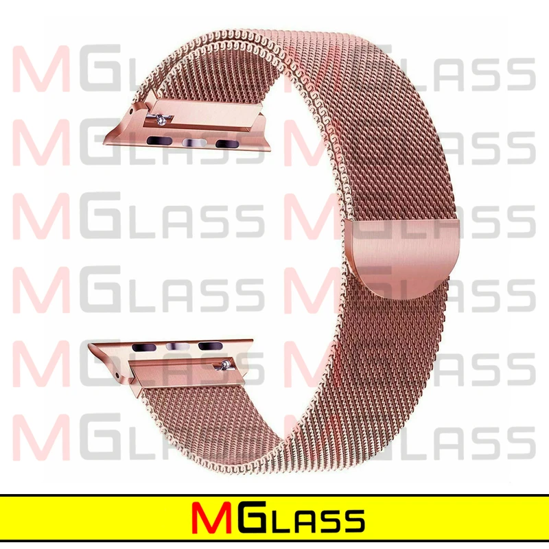 بند ام‌گلس مدل Milanese-MG مناسب برای ساعت هوشمند ویرفیت HK9 PRO Plus