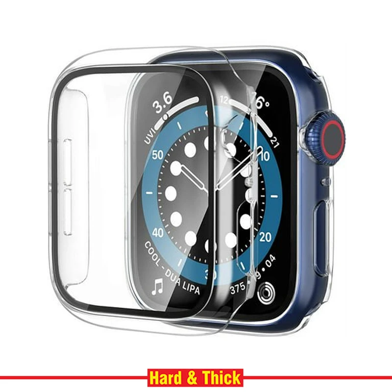 کاور هارد اند تیک مدل HT-360 مناسب برای اپل واچ Series 8 Aluminum 41mm / Series 7 Aluminum 41mm به همراه محافظ صفحه نمایش