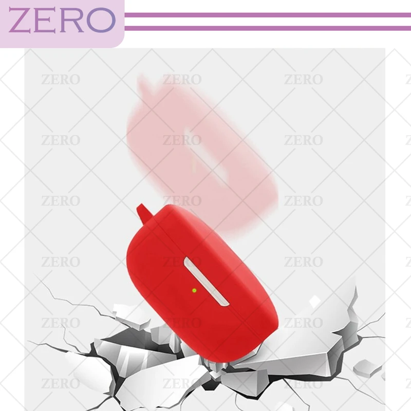 کاور زیرو مدل Silicon-ZR مناسب برای کیس هدفون بی سیم کیو سی وای T13 ANC