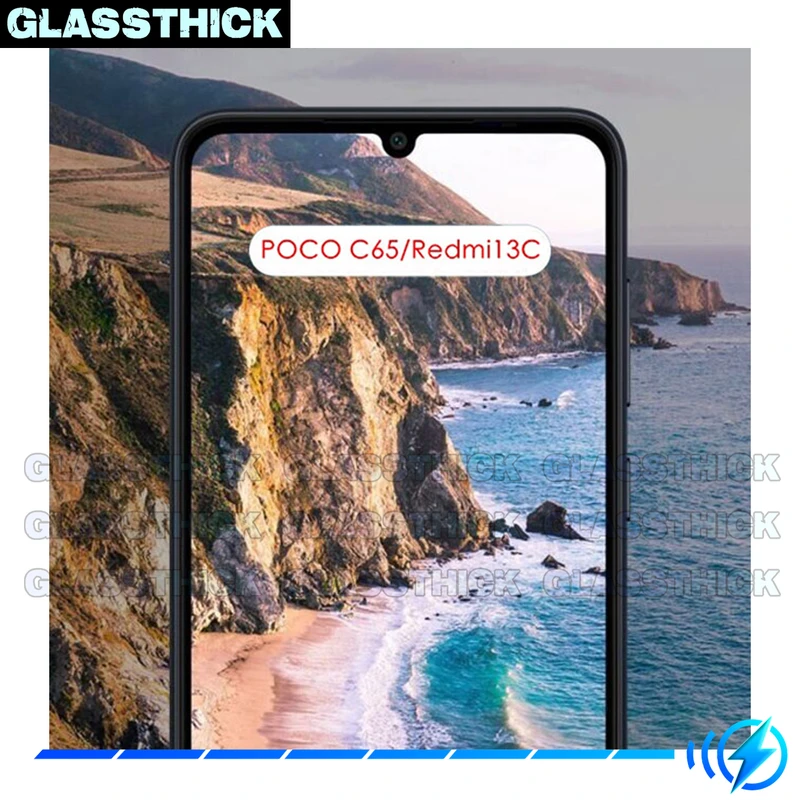 محافظ لنز دوربین گلستیک مدل 3D-GL مناسب برای گوشی موبایل شیائومی Redmi 13C